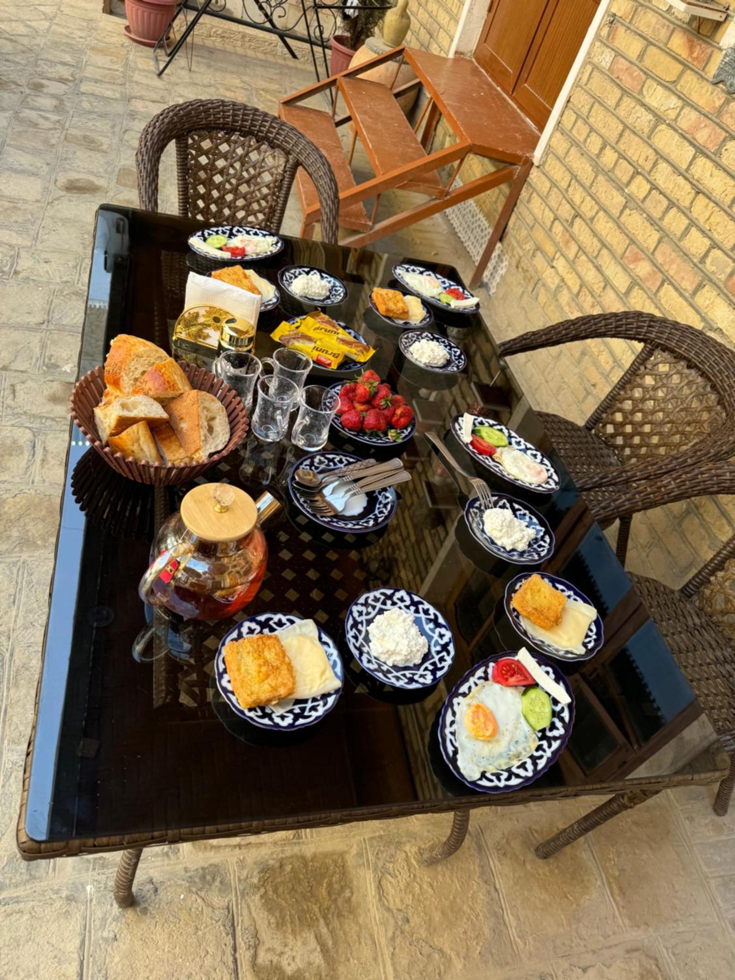 Hotel Ravshan Boutique Buchara Exterior foto